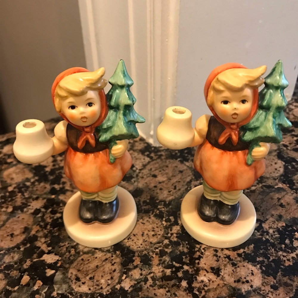 Hummel by Goebel “Girl with Fir Tree” pair.